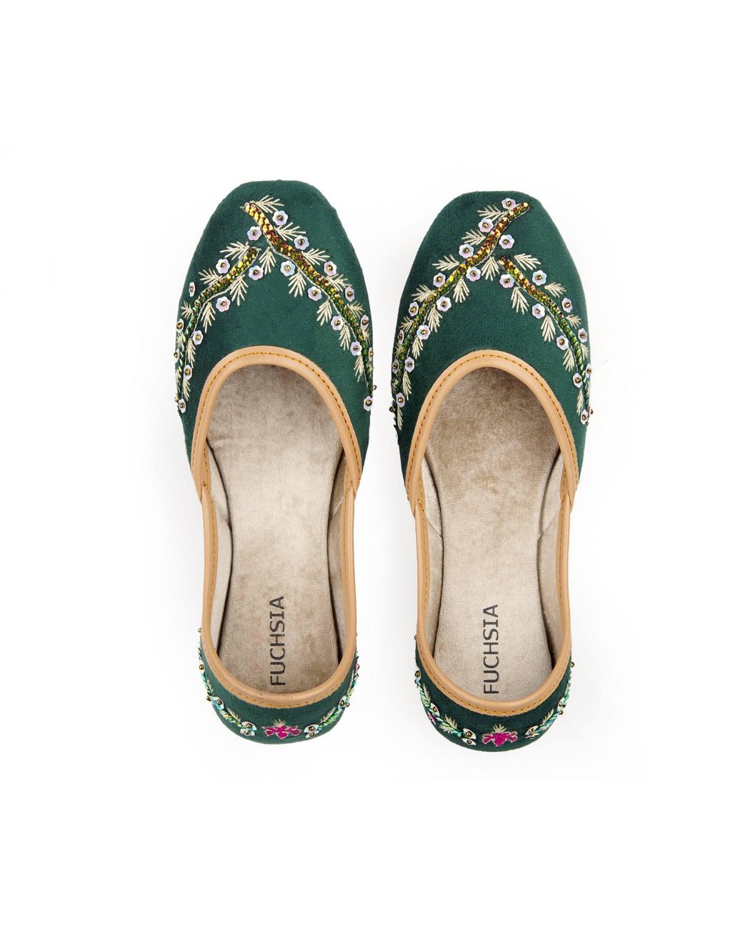 Fuchsia Shoes Green Rania