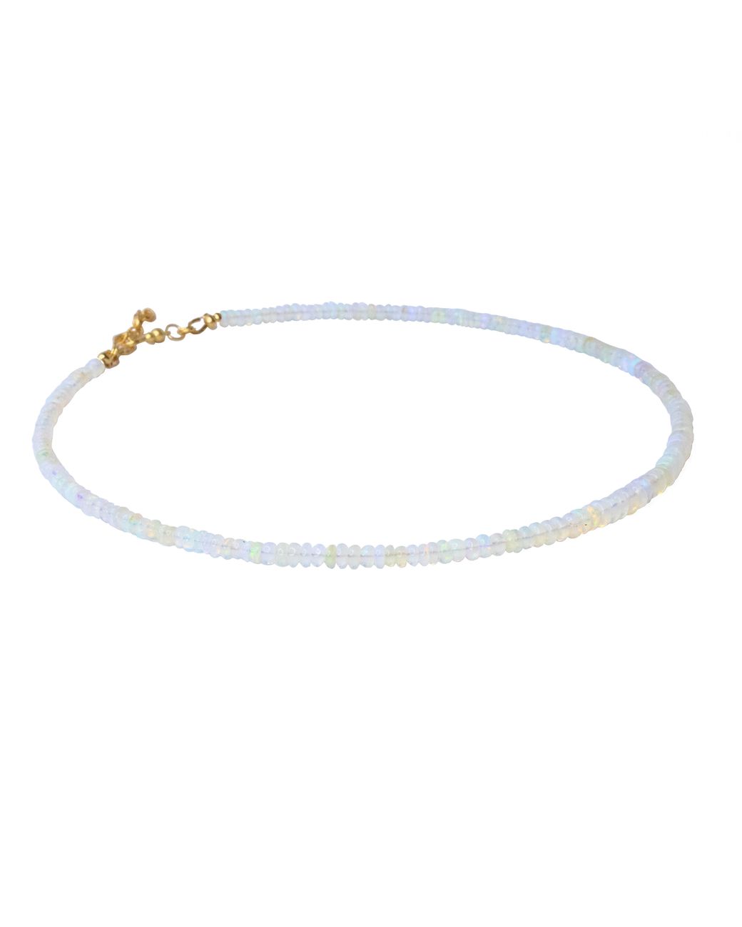 Bombyx House Metallic Ethiopian Opal Necklace