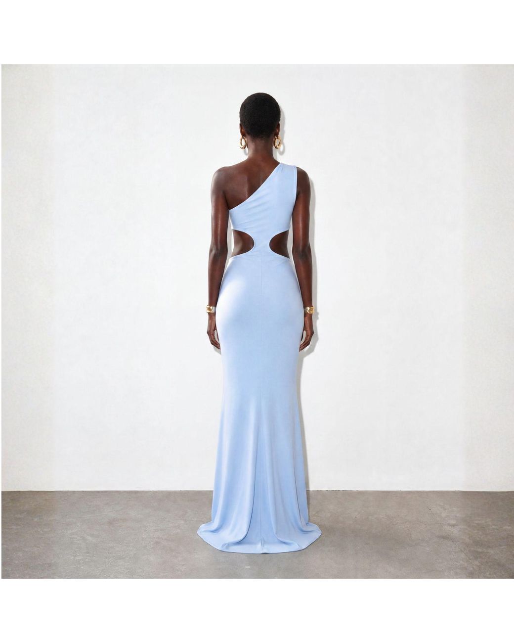 Alia Studio Blue Elara Maxi Dress