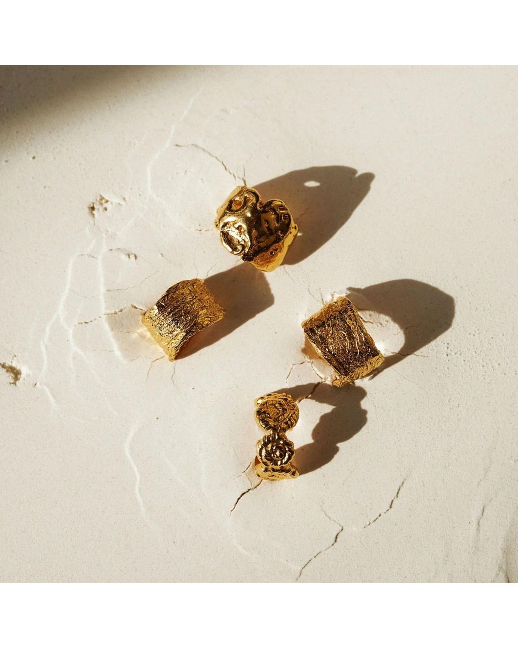 EVA REMENYI Metallic Archaic Ring