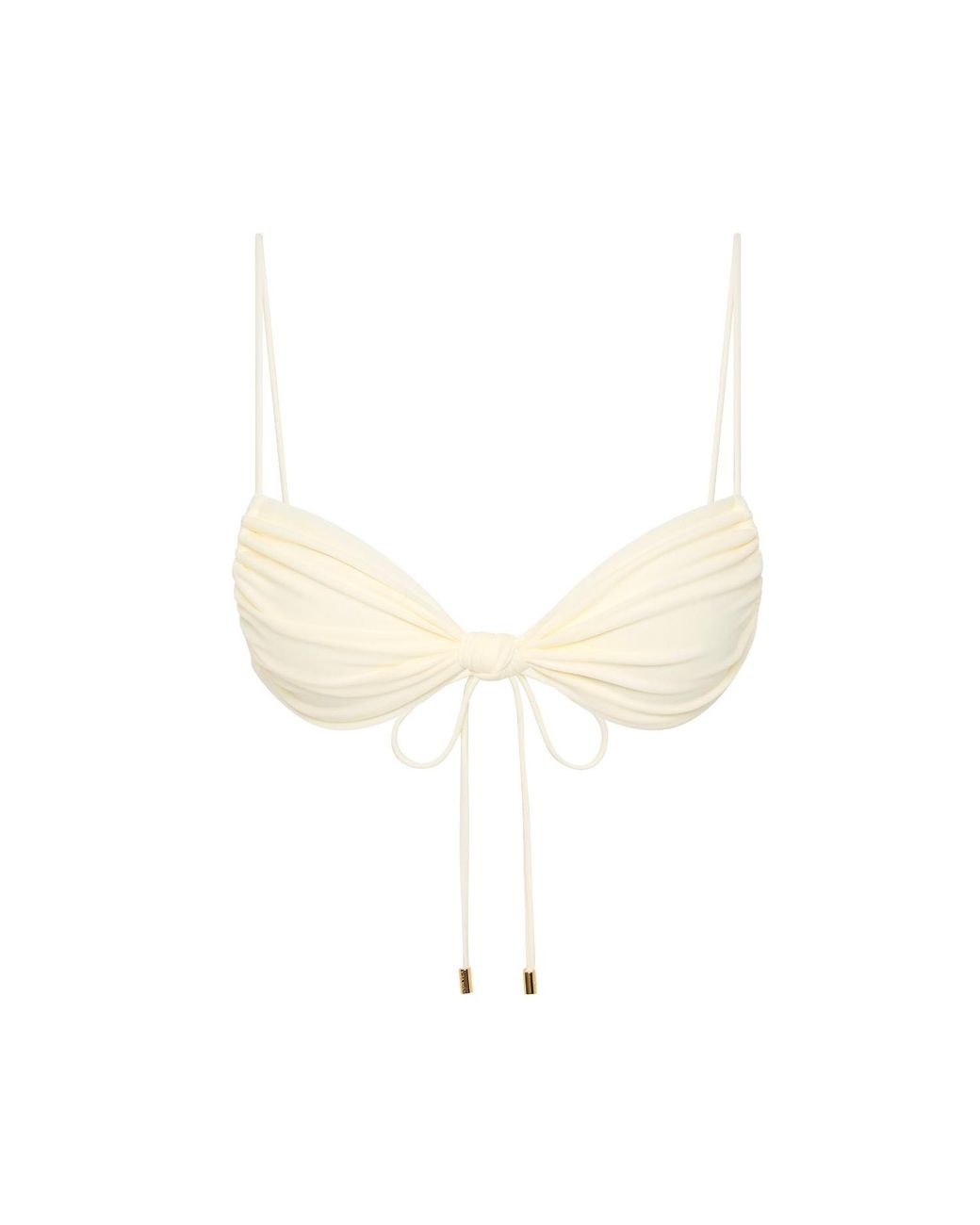 Aura Maris Resort Natural Albus Knotted Bikini Top