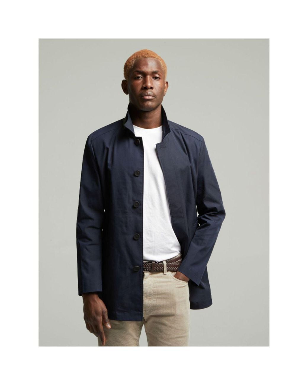 Guards London Blue Wentworth Travel Raincoat for men