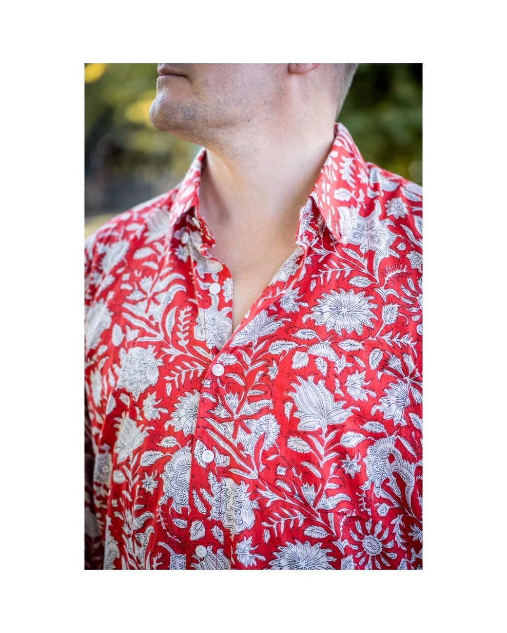 Jago's Tribe Red Earth Shirt for men
