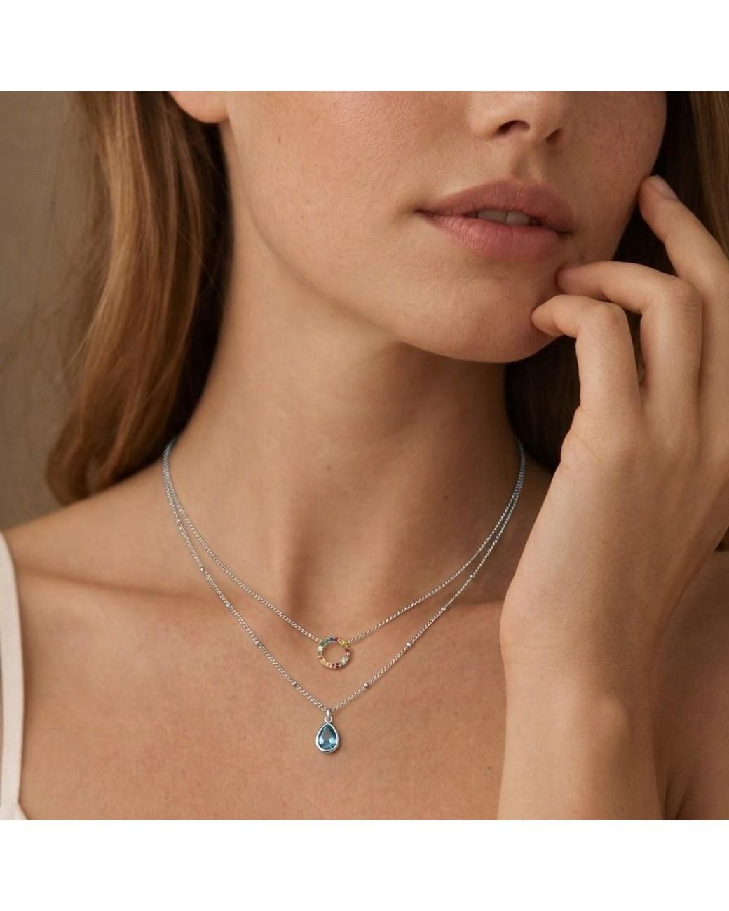 With Love Darling Metallic Partnership Necklace