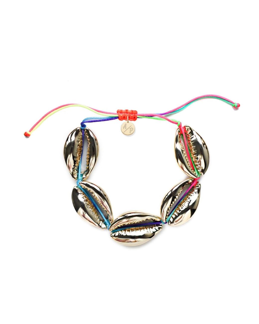 Adriana Pappas Designs Metallic Sleek Shells Bracelet