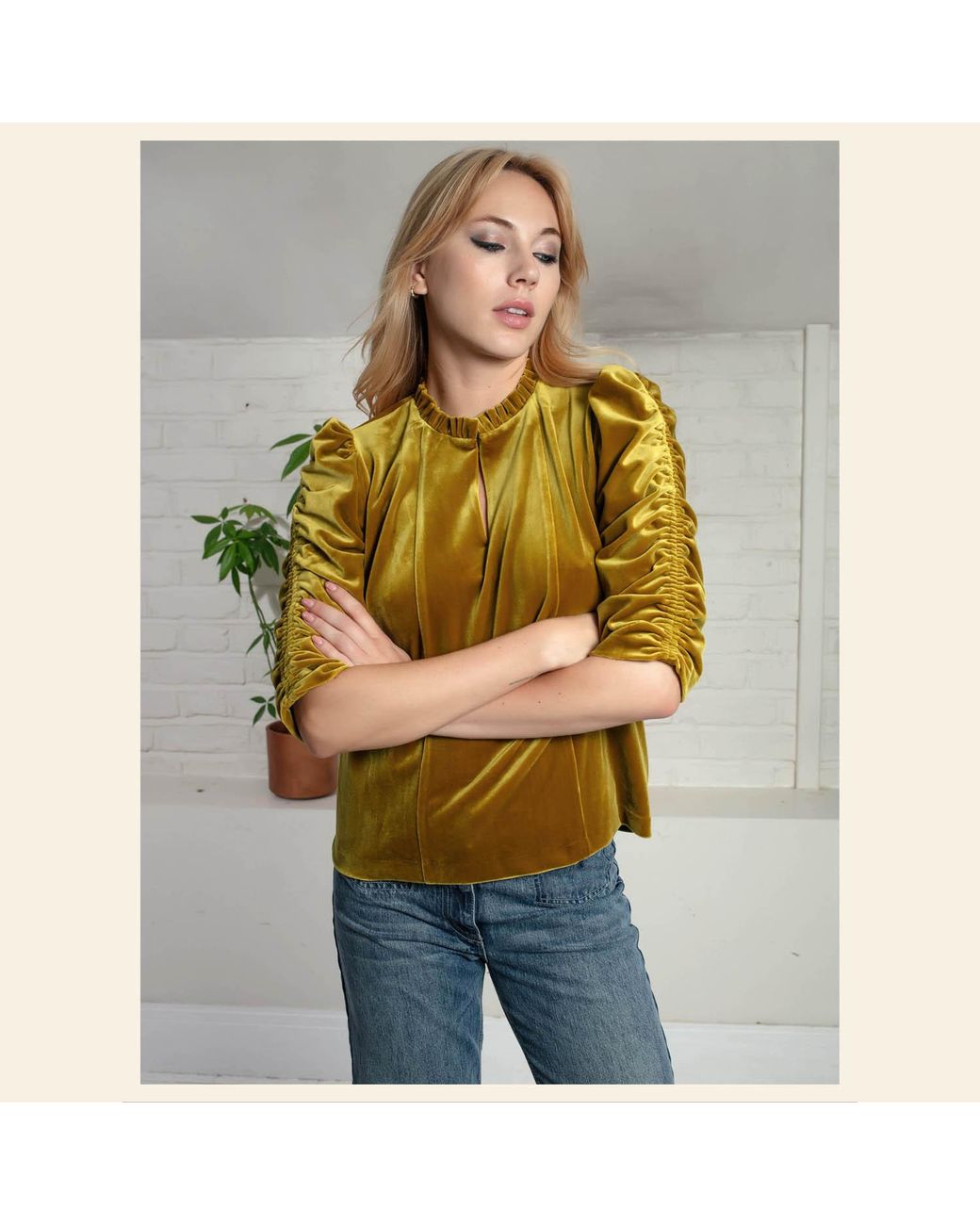 Nooki Design Green Lexy Top