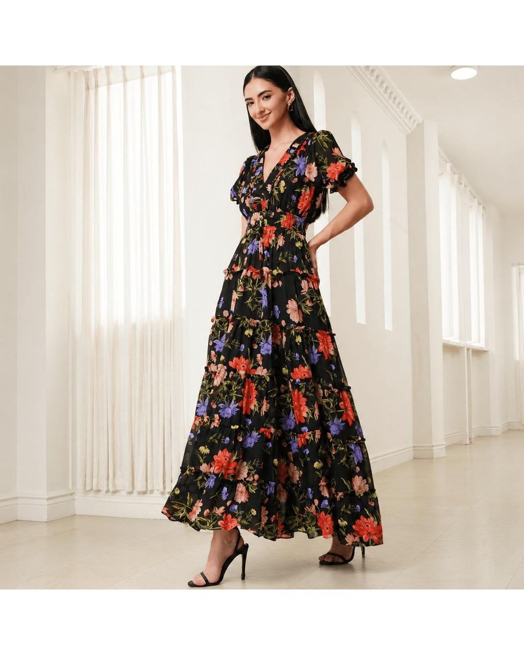 Yumi Kim Black Farrah Dress