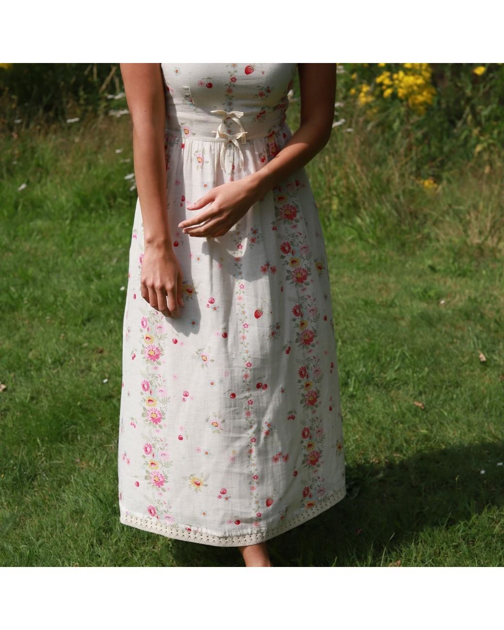 Em & Shi Pink Two Bows Dress