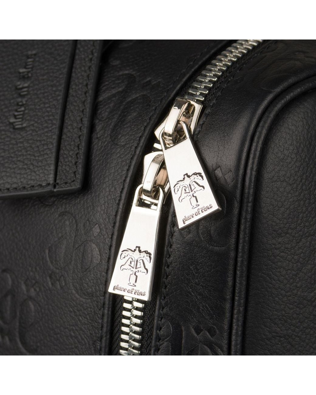 PLACE OF ELMS Black Onyx Monolink Backpack for men