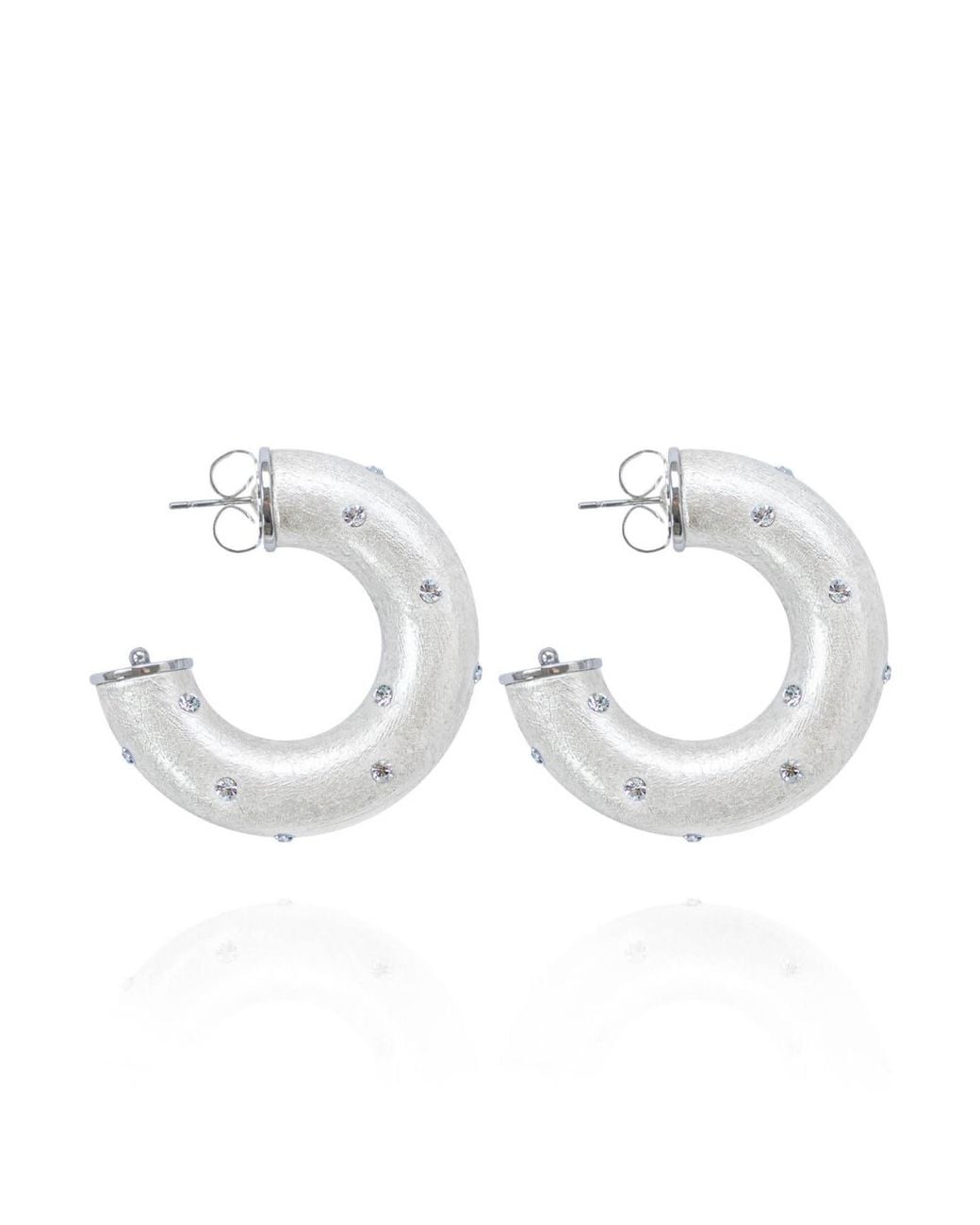 Saule Label Metallic Alba Hoops