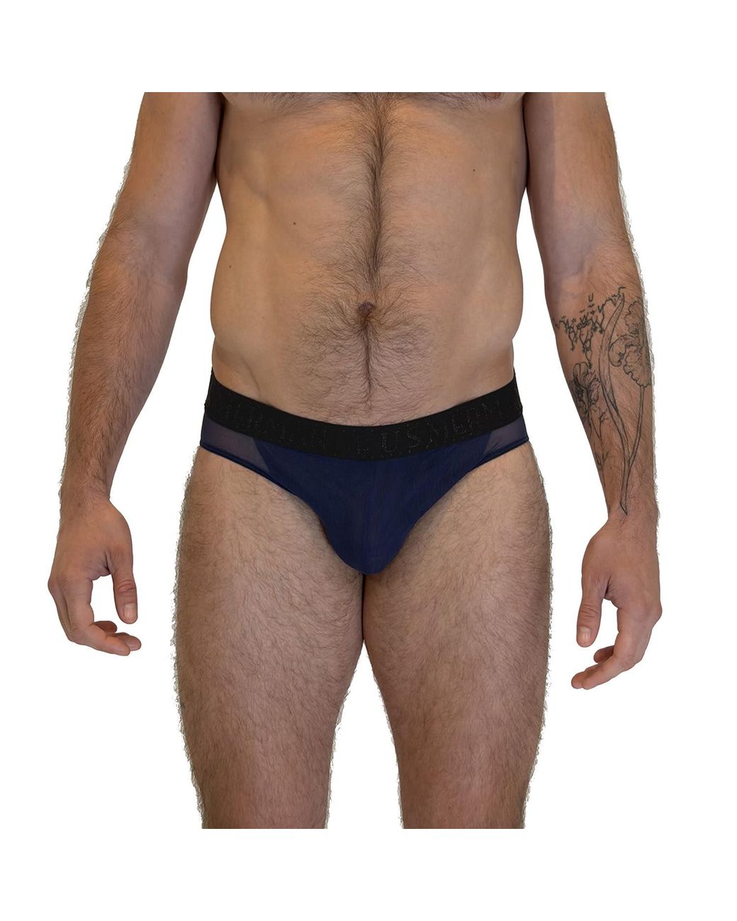 Us Merman Blue Trident Underwear for men