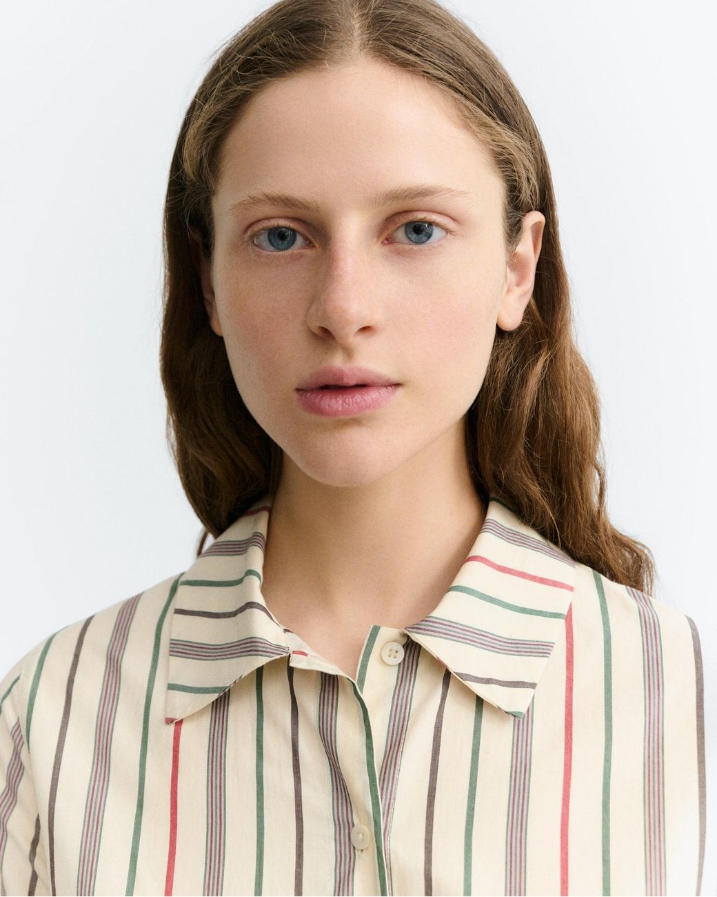 Thinking Mu Natural Multicolour Striped Duna Blouse