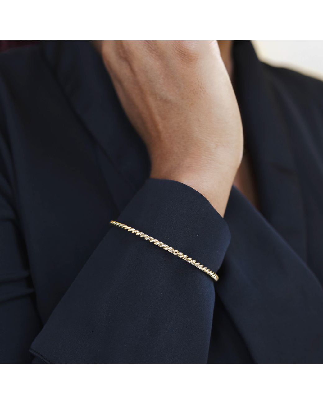 Lei & Mar Co. Metallic The Maya Cuff