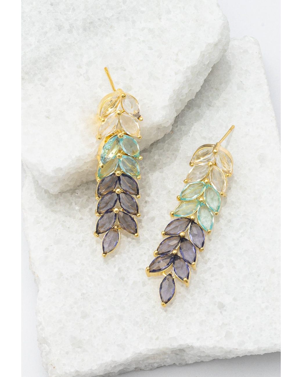 Starfish Project Metallic Eclipse Chandelier Earrings