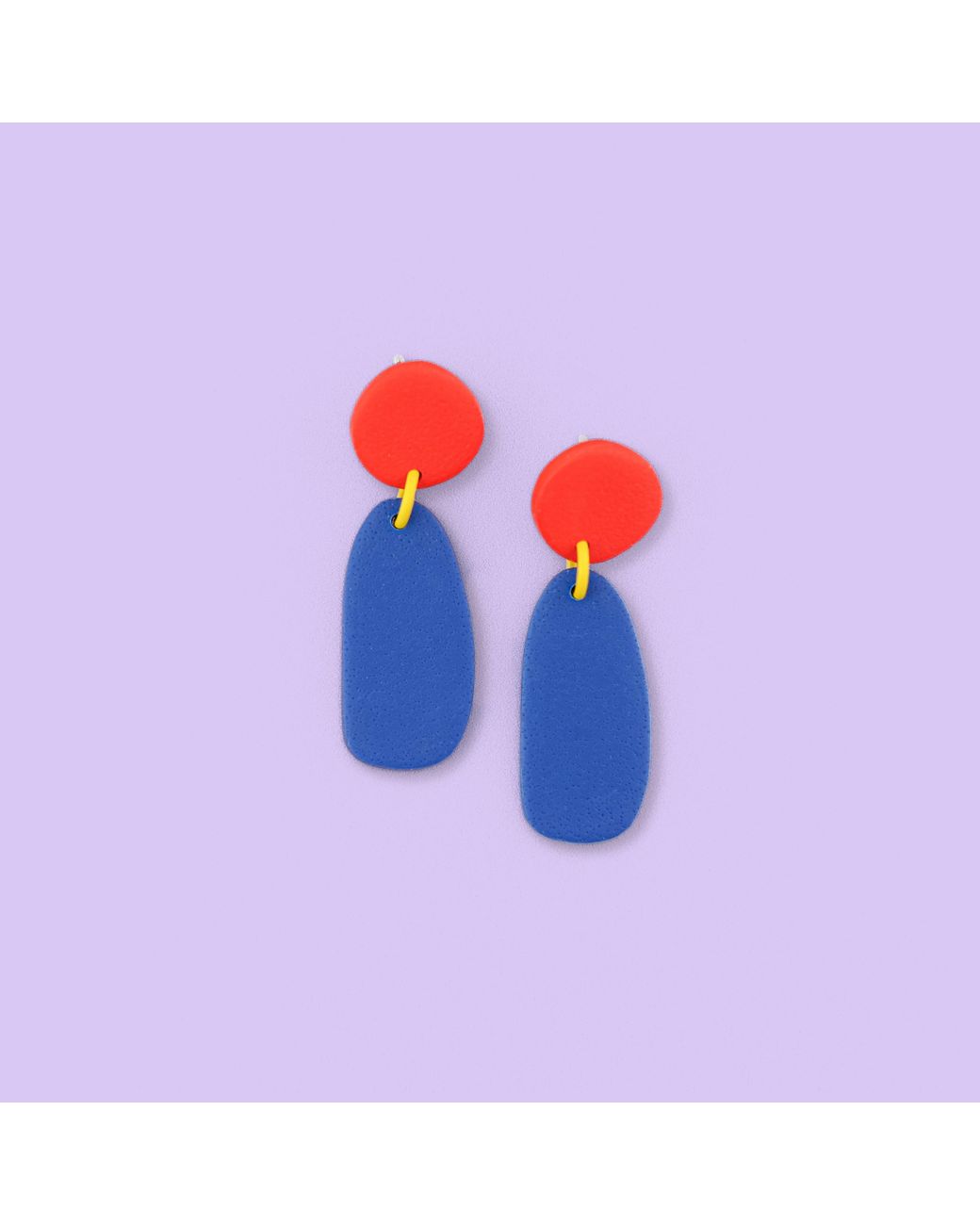 By Chavelli Blue Miro Drop Earrings