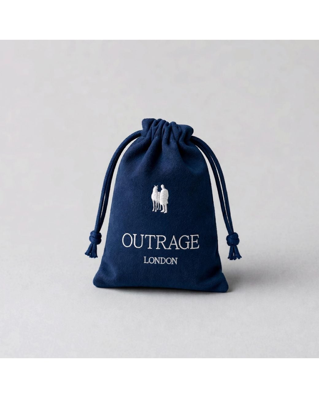 Outrage London Stone Signet Ring in White for Men | Lyst