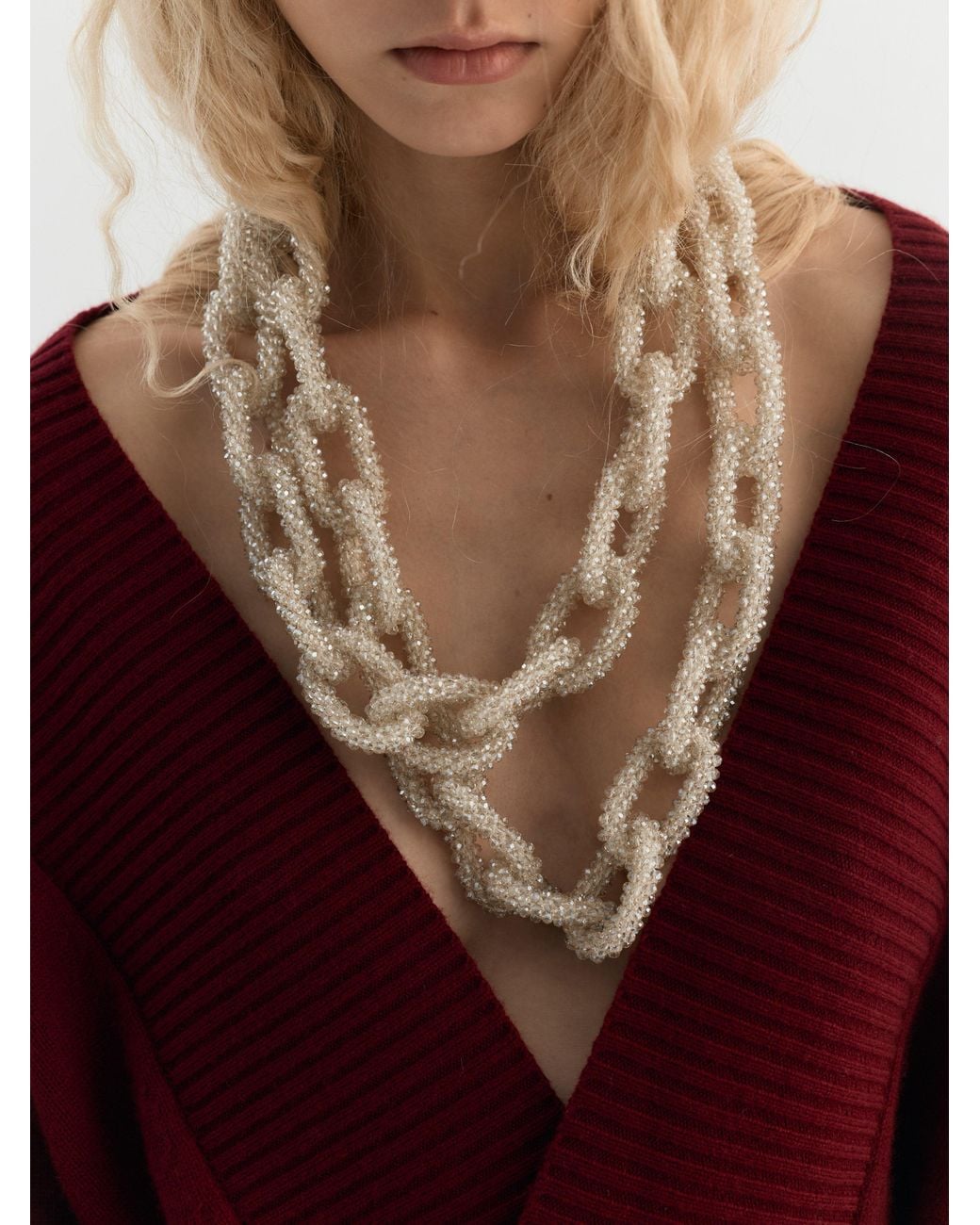Sita Nevado Metallic Encadenada Necklace