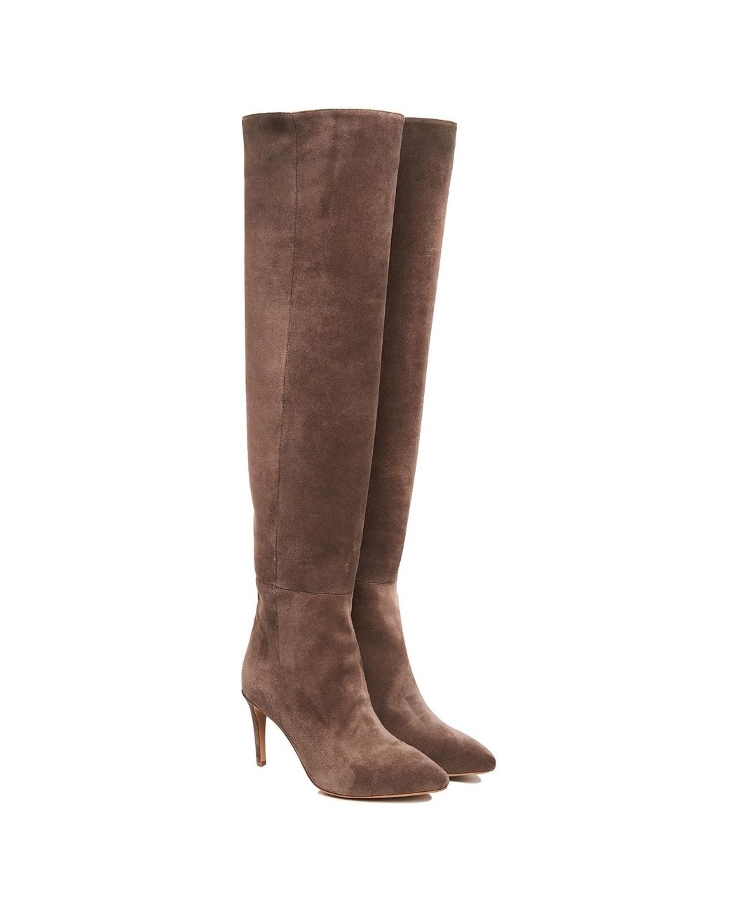 Ginissima Brown Milana Long Boots Reversible Leather