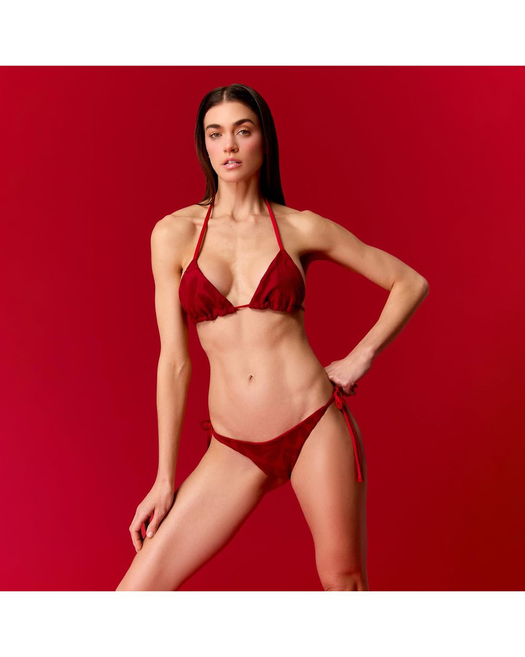 Nur Karaata Red Louisa Bikini
