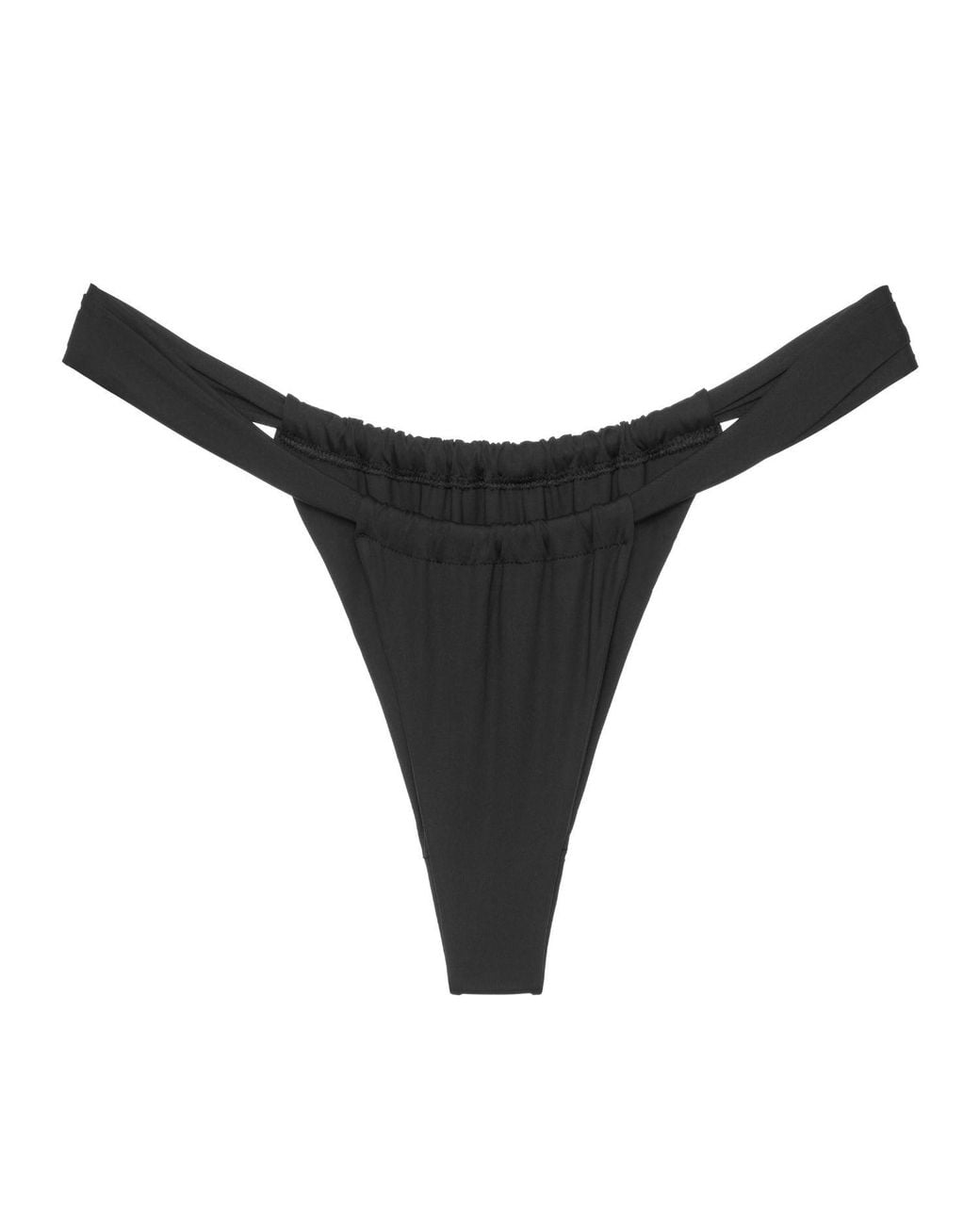 Perilla Lingerie Black Mystery Bottom
