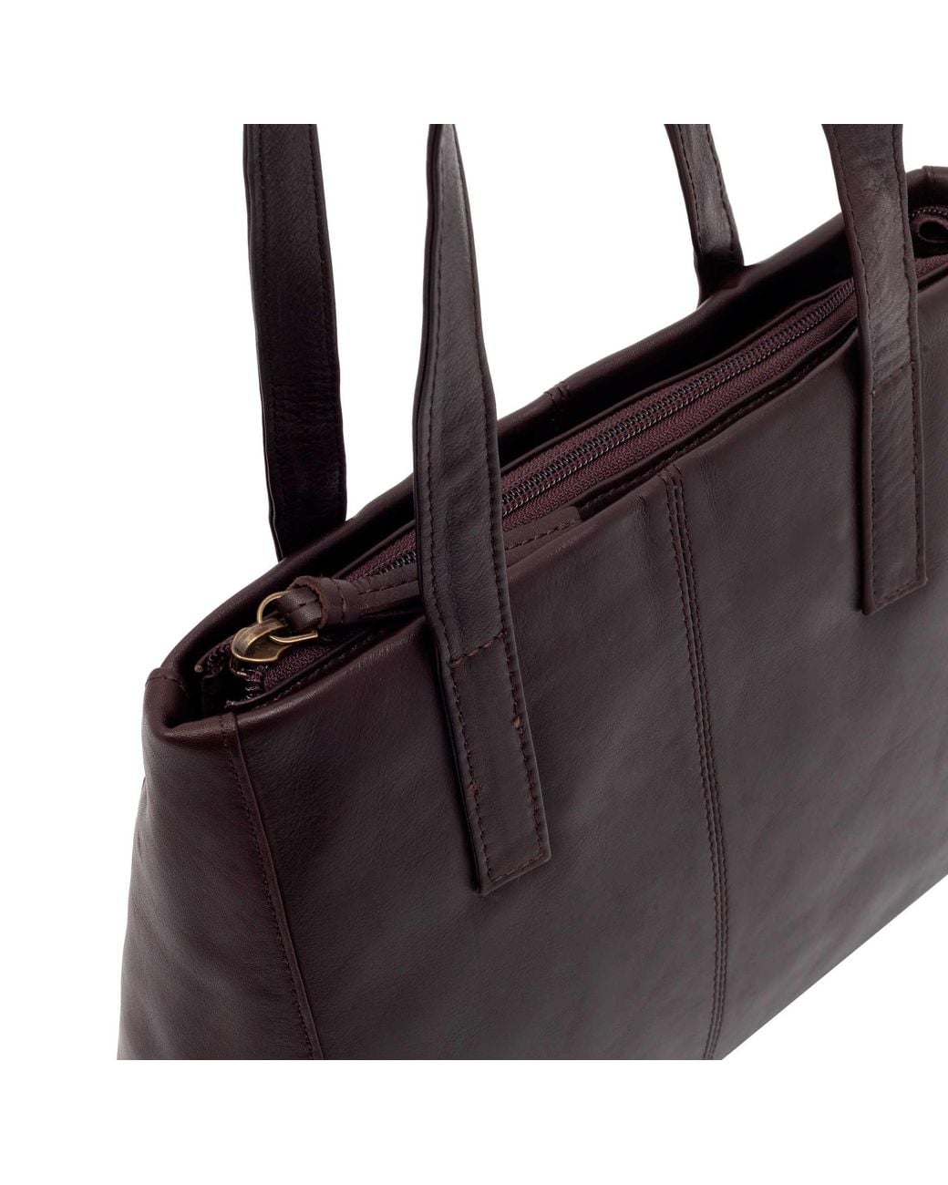 Lloyd Baker Brown Hampi Leather Shoulder Bag