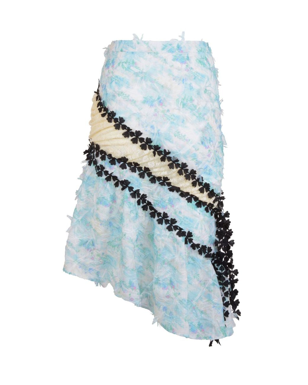 Natalia Petruch Blue Neutrals Anabelle Skirt