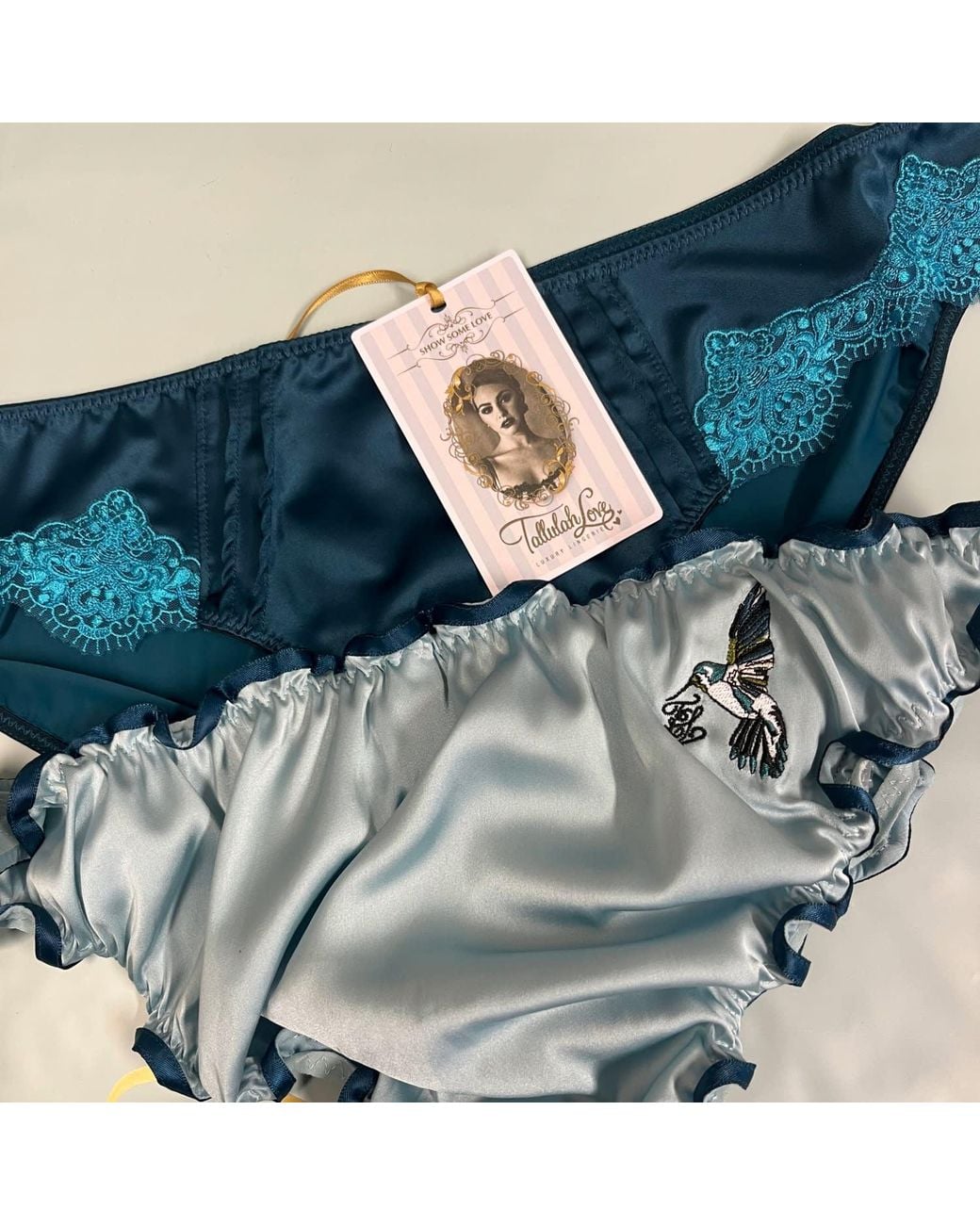 Tallulah Love Blue Lovebirds Duo