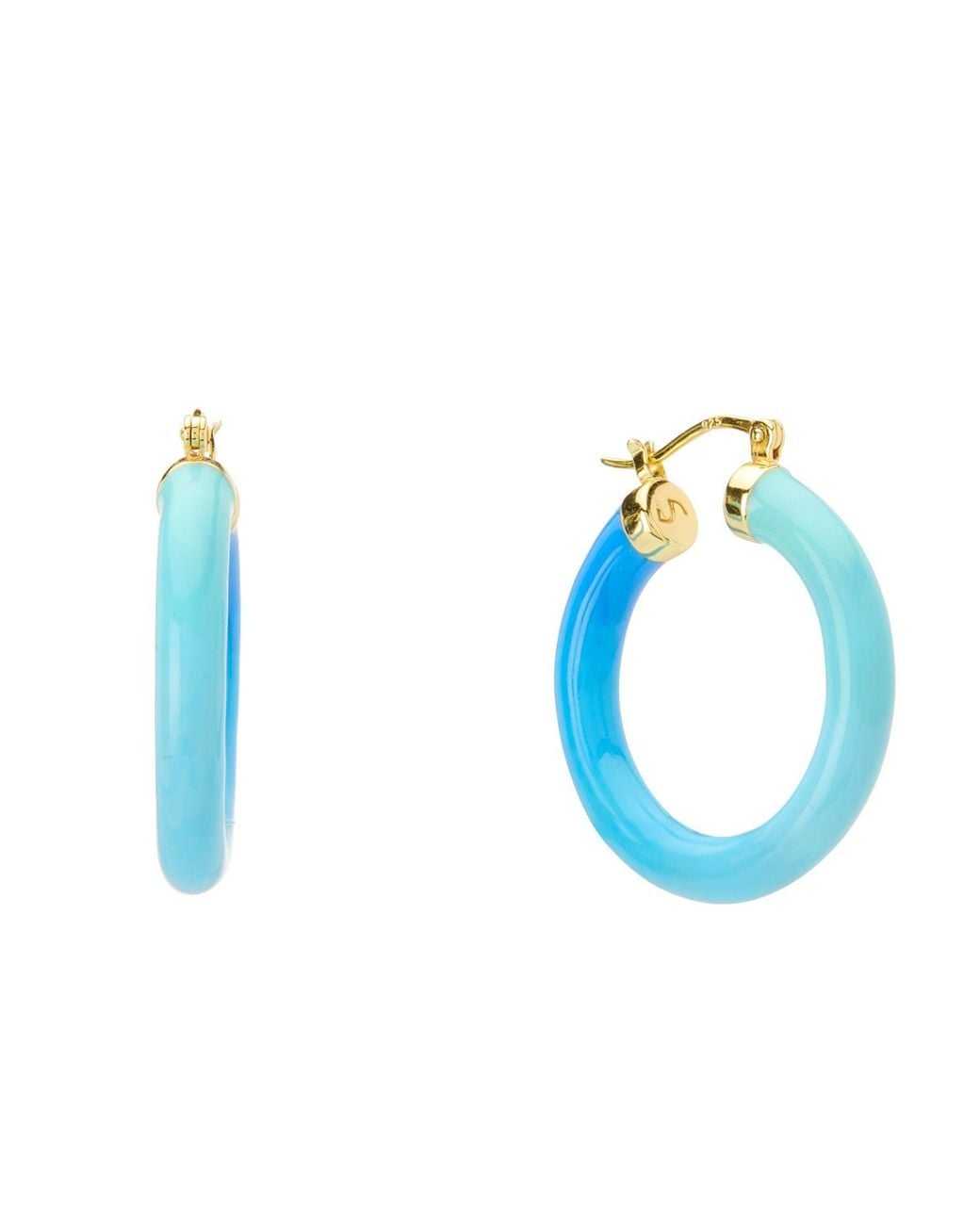 Dolcetto Designs Blue Tropicale Ocean Hoop