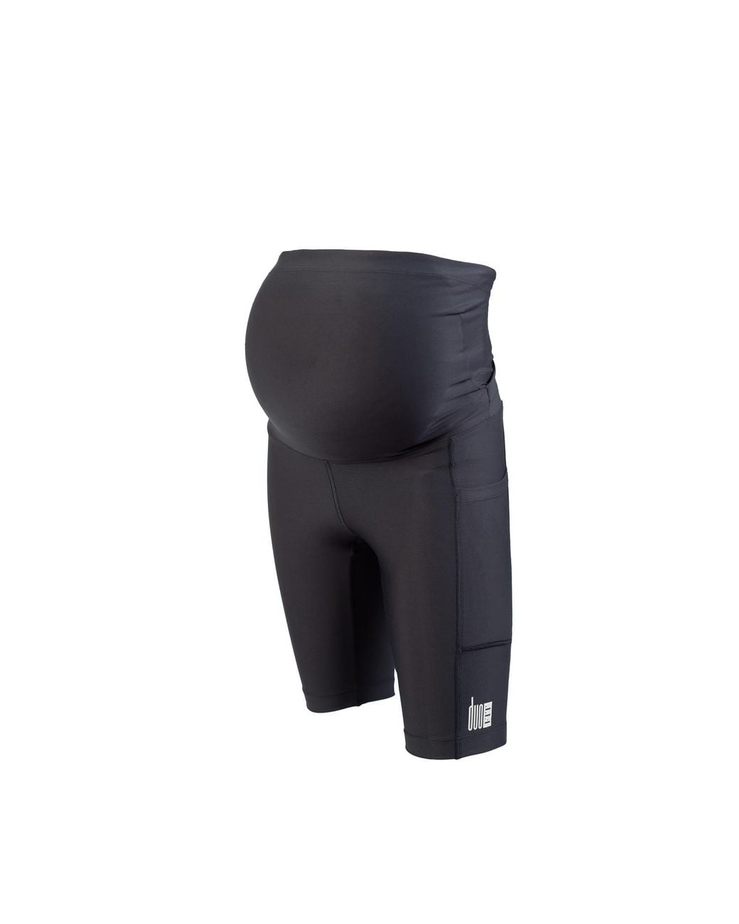 Duofit Maternity Activewear Blue Bobbi Maternity Biker Shorts