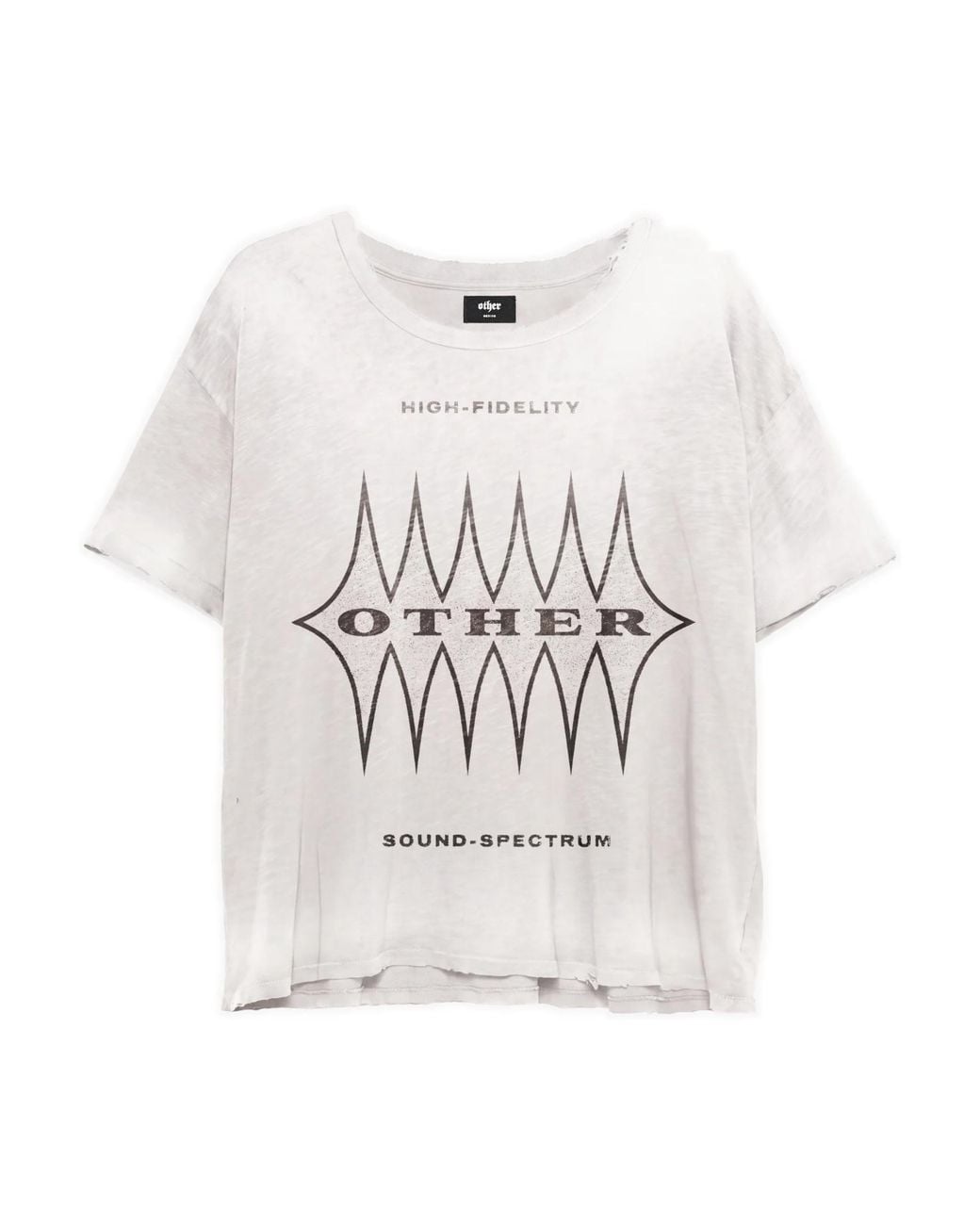 Other Uk White High Fidelity Decay T Shirt