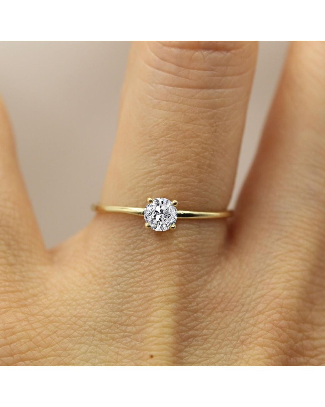 VicStoneNYC Fine Jewelry White Genuine Diamond Ring