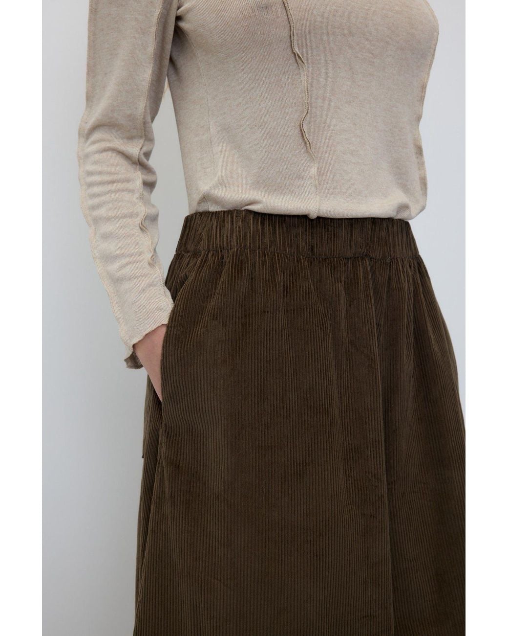 Rita Row Green Lobe Corduroy Pants