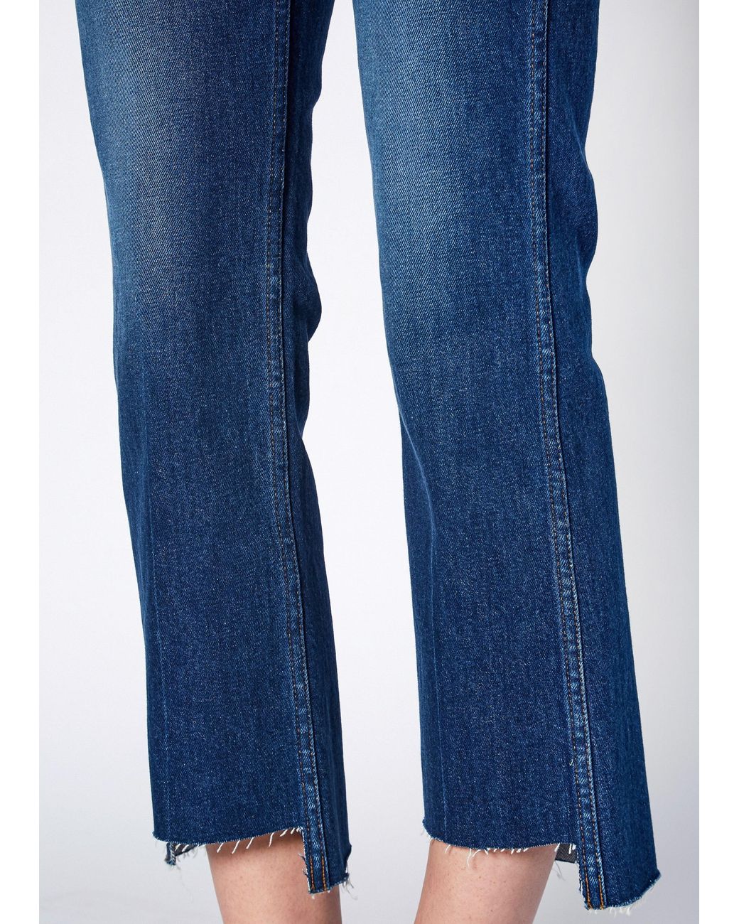 NOEND Blue Farrah Kick Flare Jeans