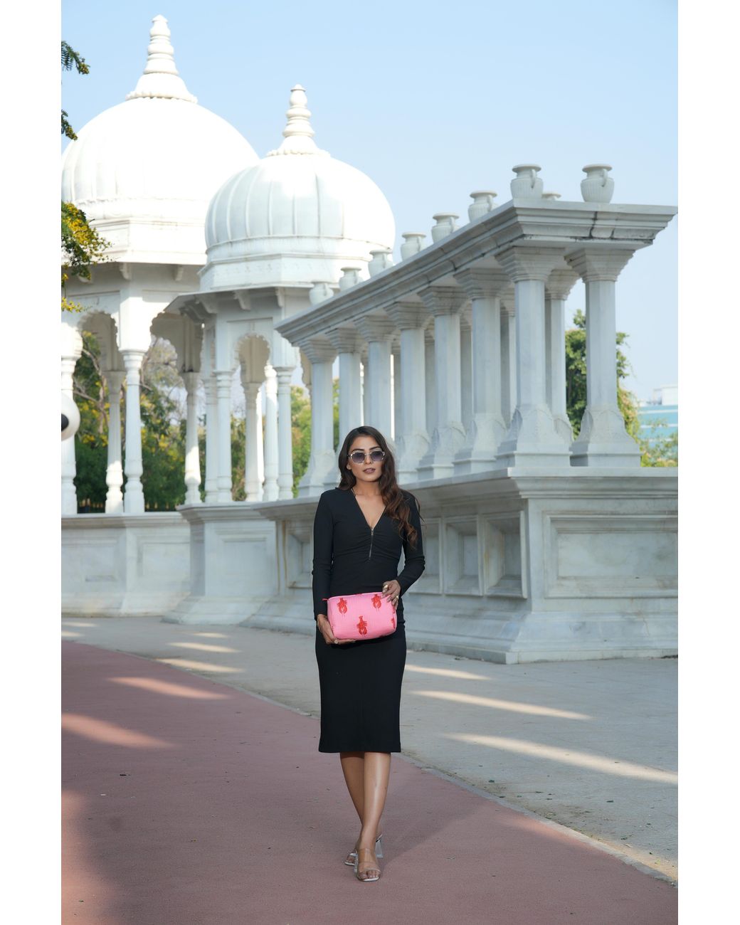 Conscious Yoga Collective Pink The Lobster Three Piece Travel Set