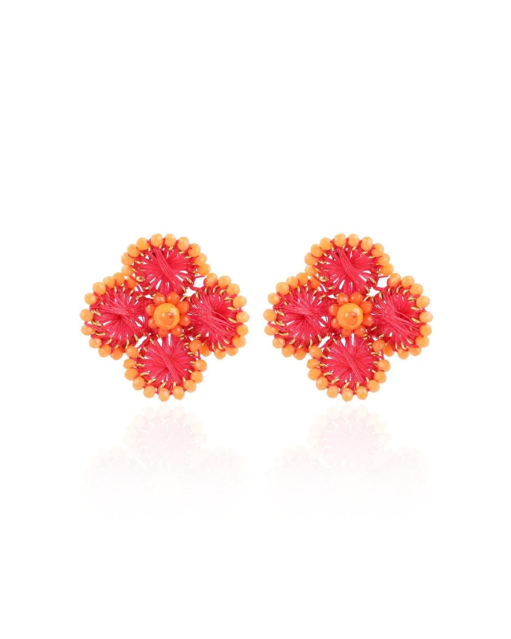 LOTT.gioielli Red Flower Earring S