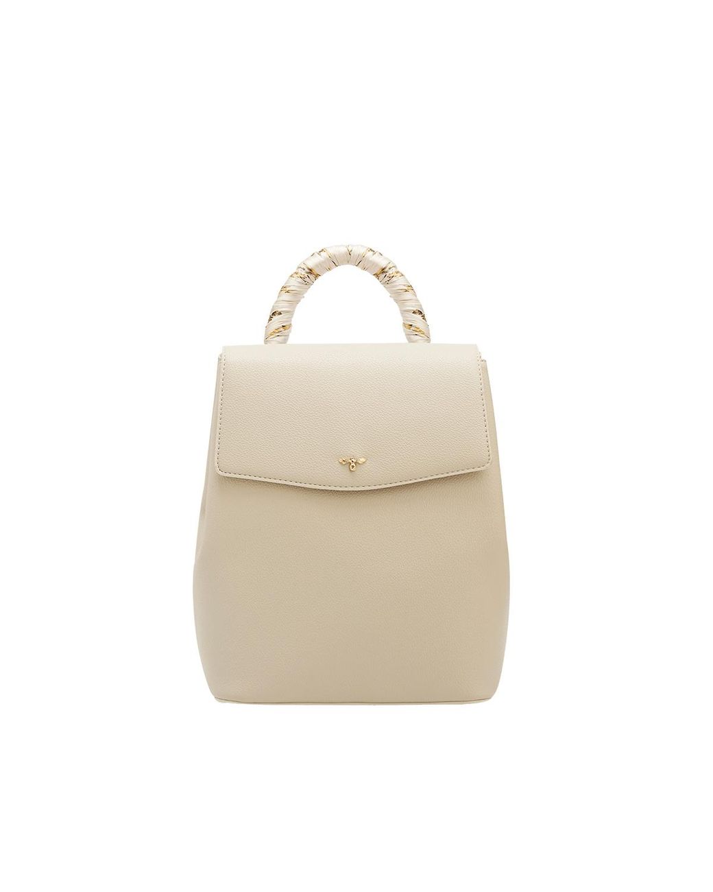 Fable England White Neutrals Laura Small Backpack
