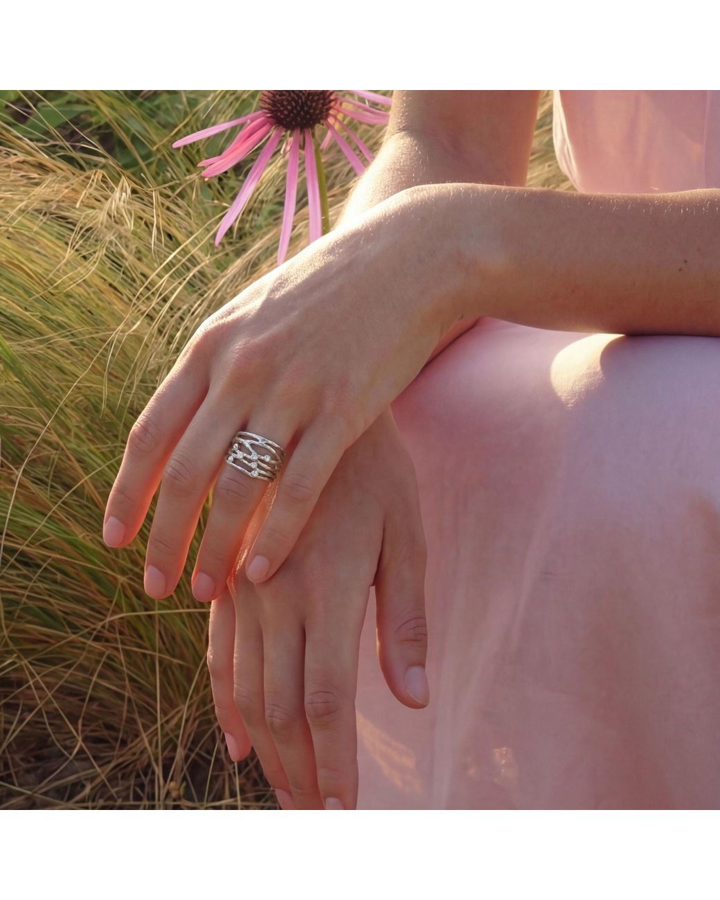 Martina Rozenberg Smira Jewelry Metallic Roca Ring