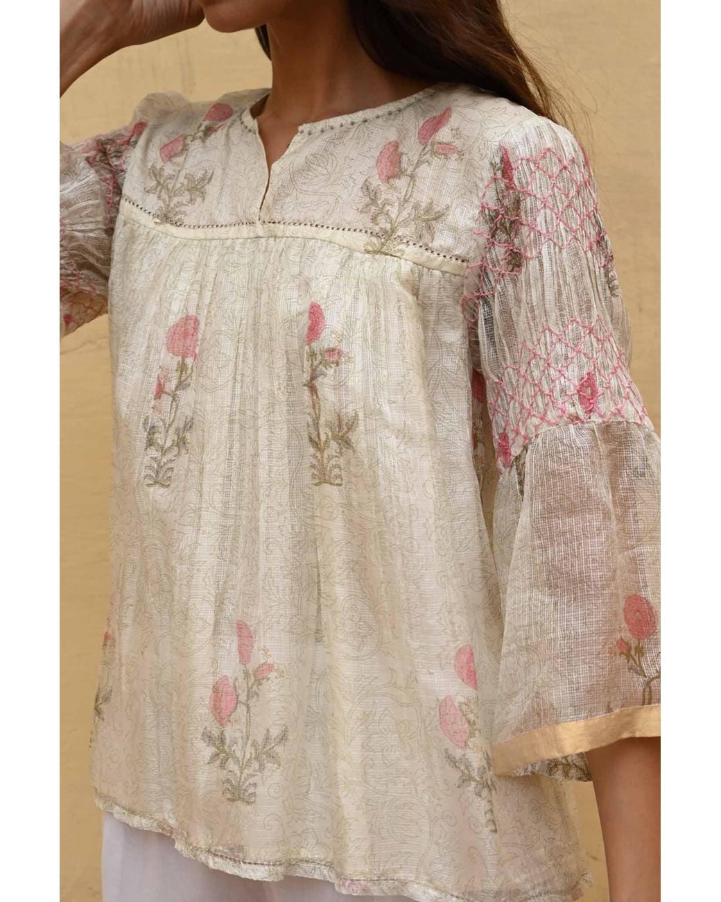 Liminal White Luna Blouse