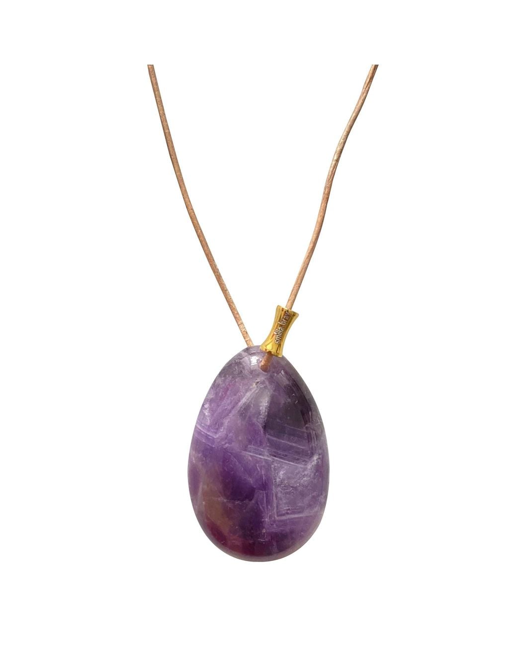Smilla Brav Purple Neutrals Amethyst Necklace