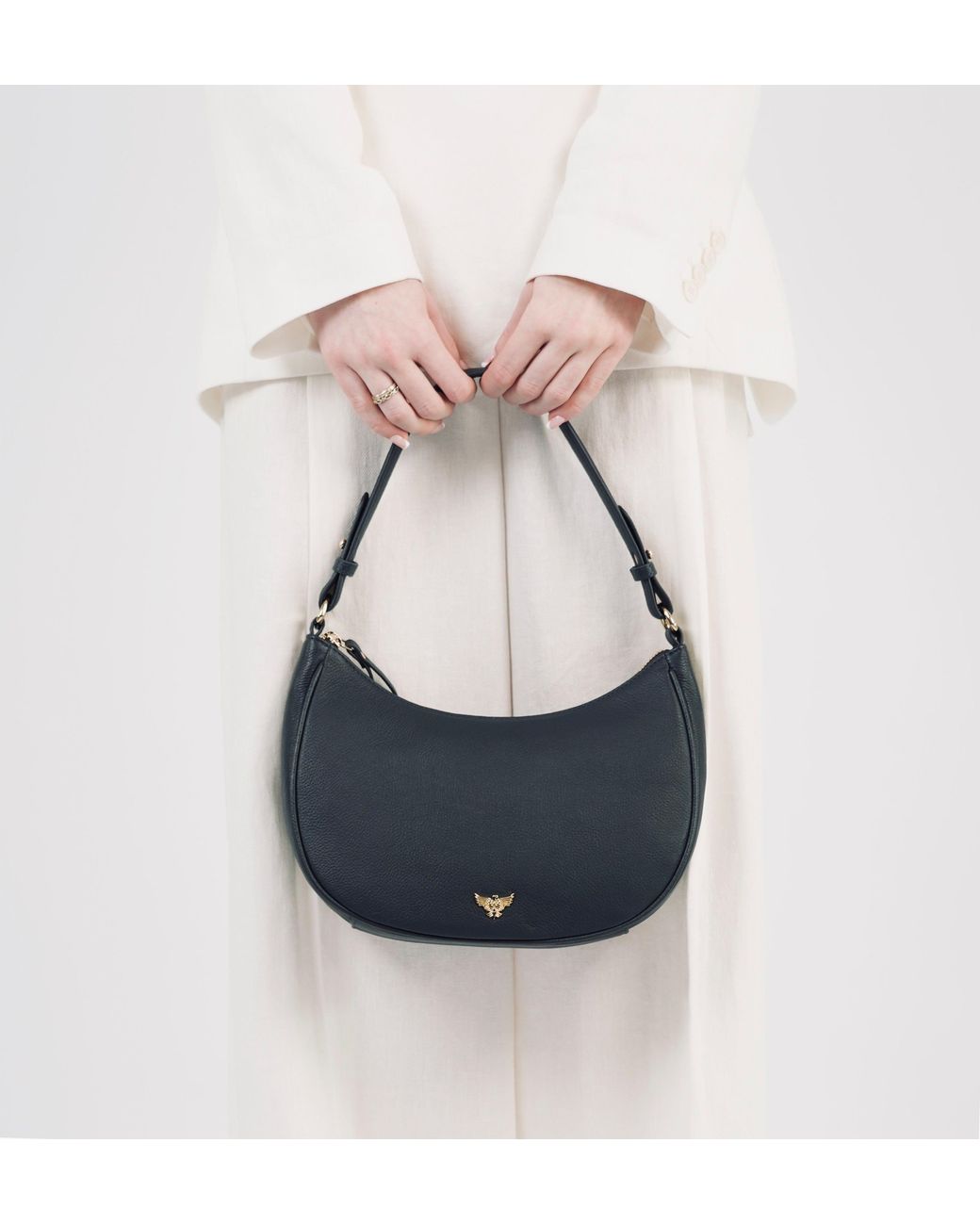Apatchy London Blue The Lucy Leather Bag