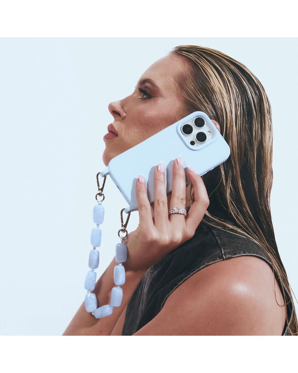 Cordée Cases Blue Phone Chain Set Glacier