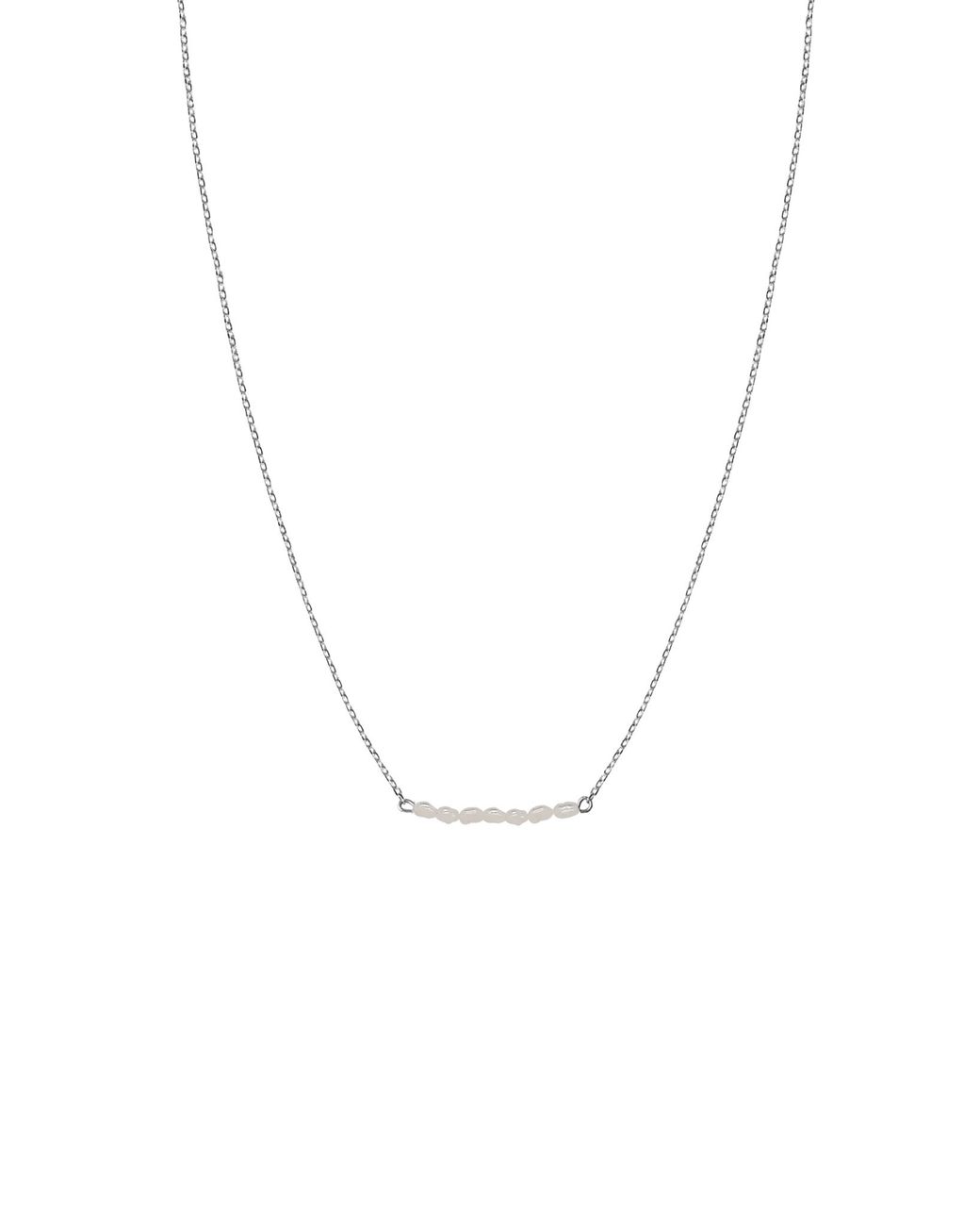 Lisa&Co. Metallic Chain Moving Pearls