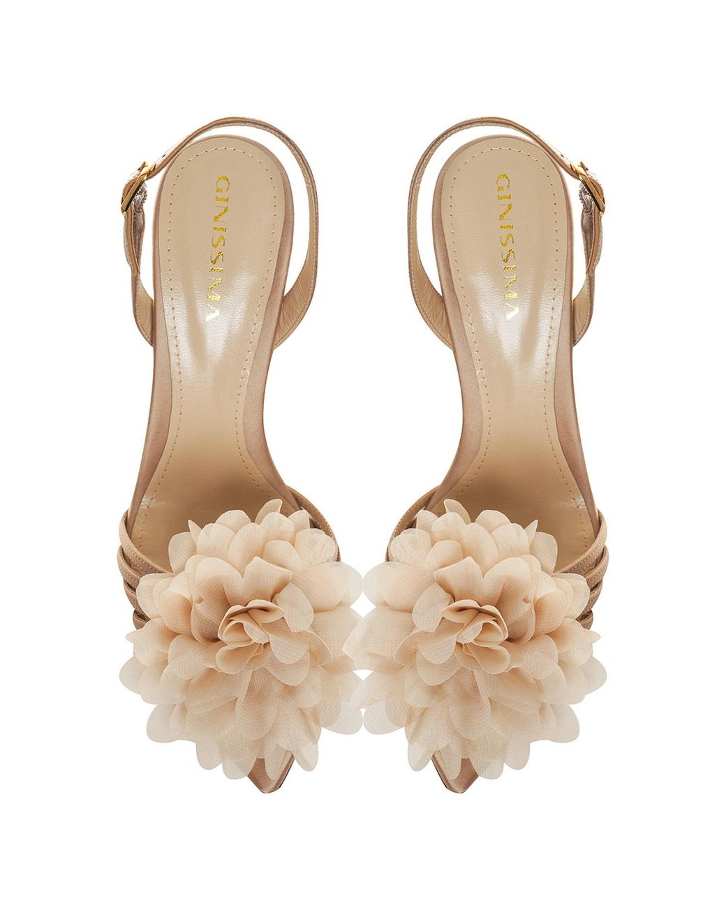 Ginissima Metallic Neutrals Julia Sandals