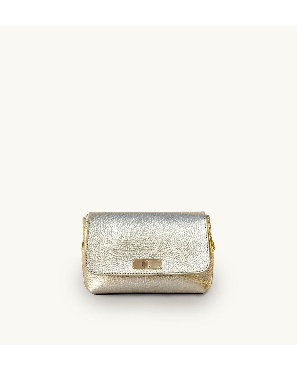 Apatchy London Gray The Maisie Mini Leather Bag