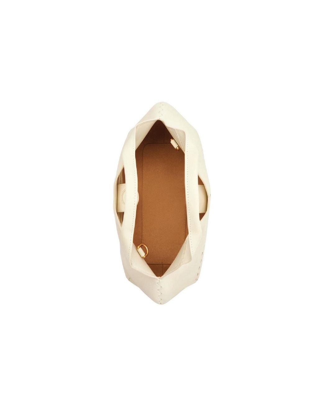 Orange Cube Natural Fortune Cookie Mini Tote