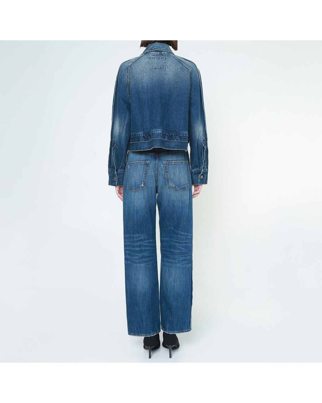 NOEND Blue Miley Straight Jeans