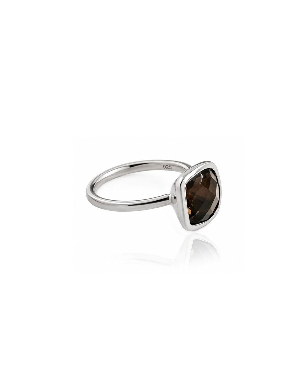 The Jewellery Store London Metallic Desert Night Quartz Ring