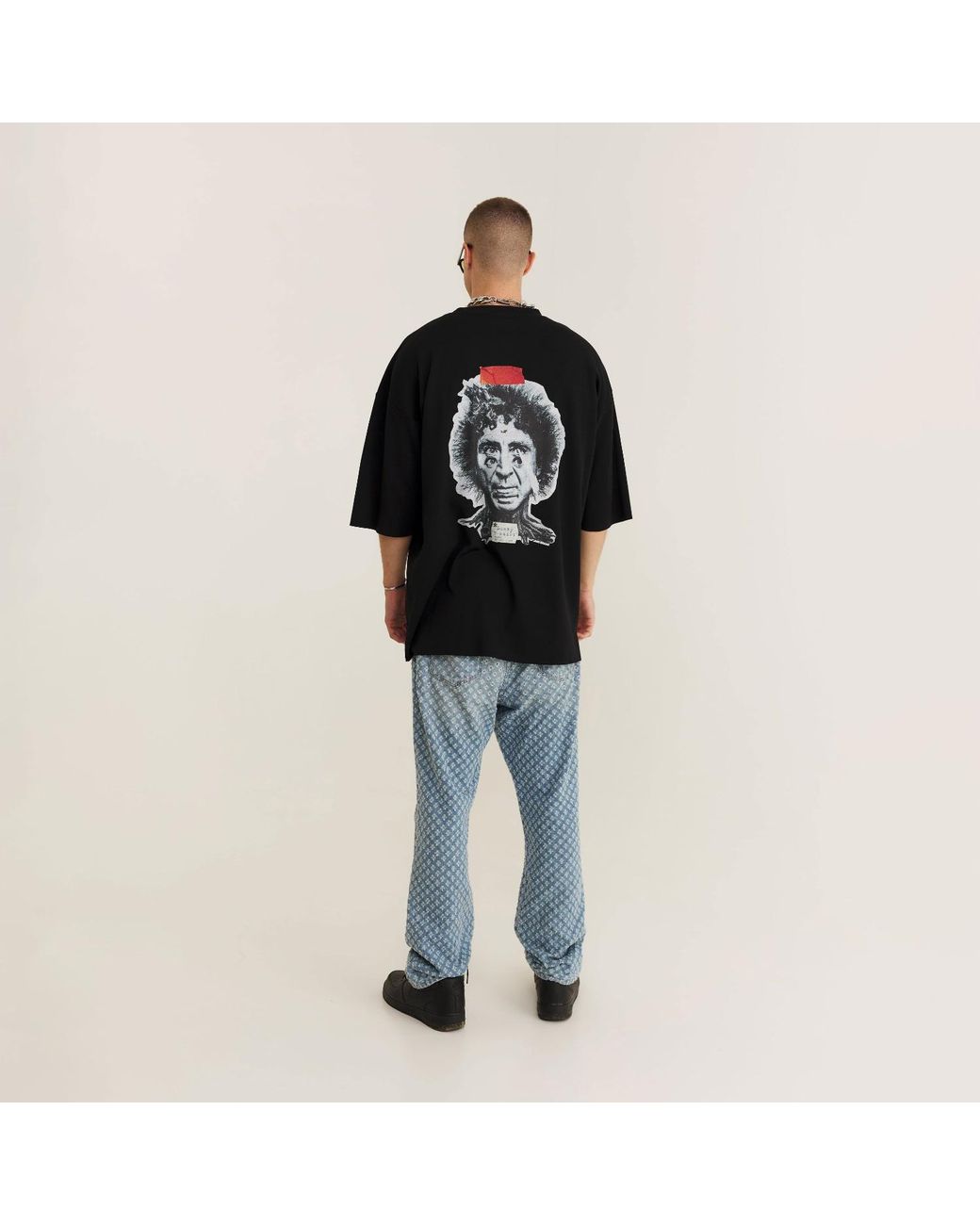 mysimplicated Blue Oversized T-Shirt for men