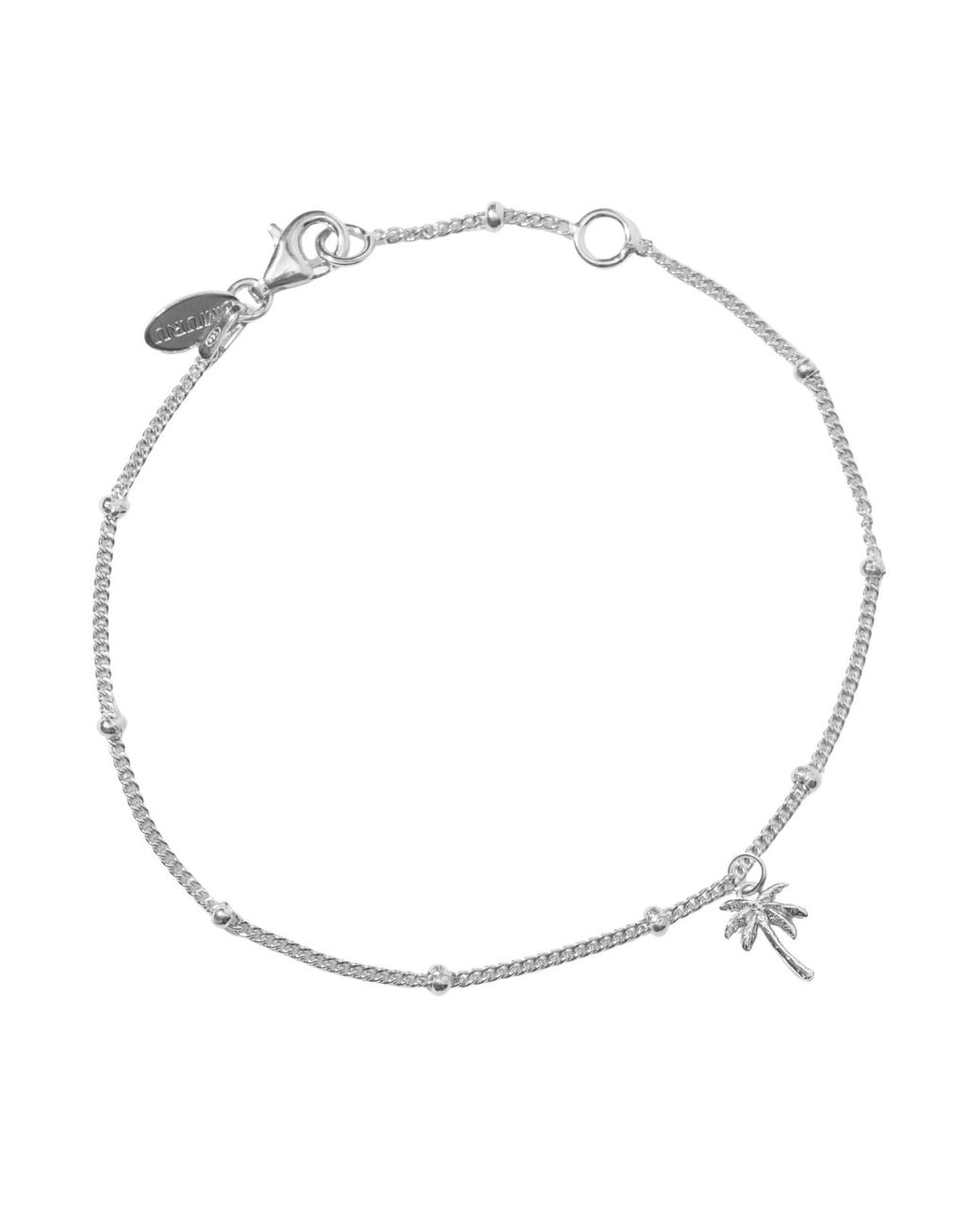 Muru Metallic Palm Tree Bracelet