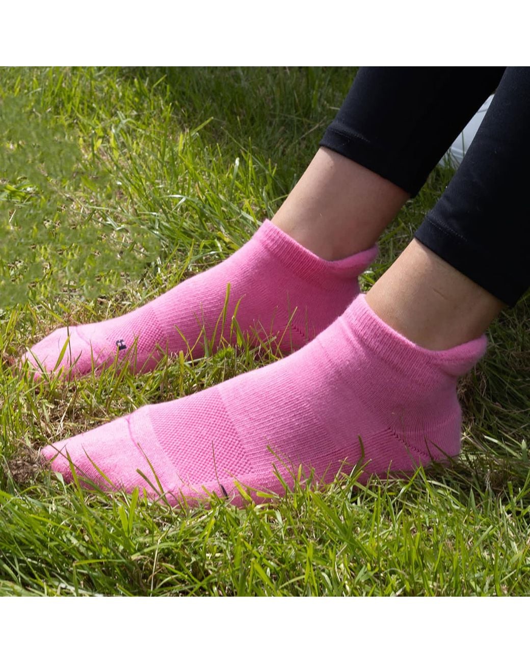 Peper Harow - Made in England Pink Striped Mauve & Trainer Luxury Sports Socks Bundle